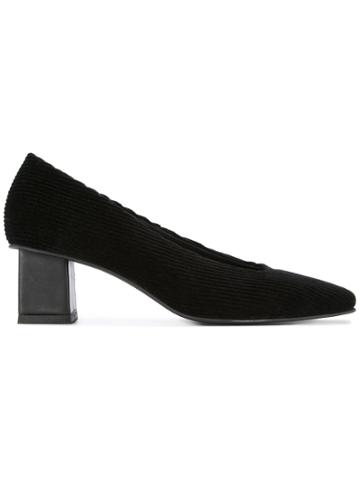 Nino Babukhadia Corduroy Pumps - Black