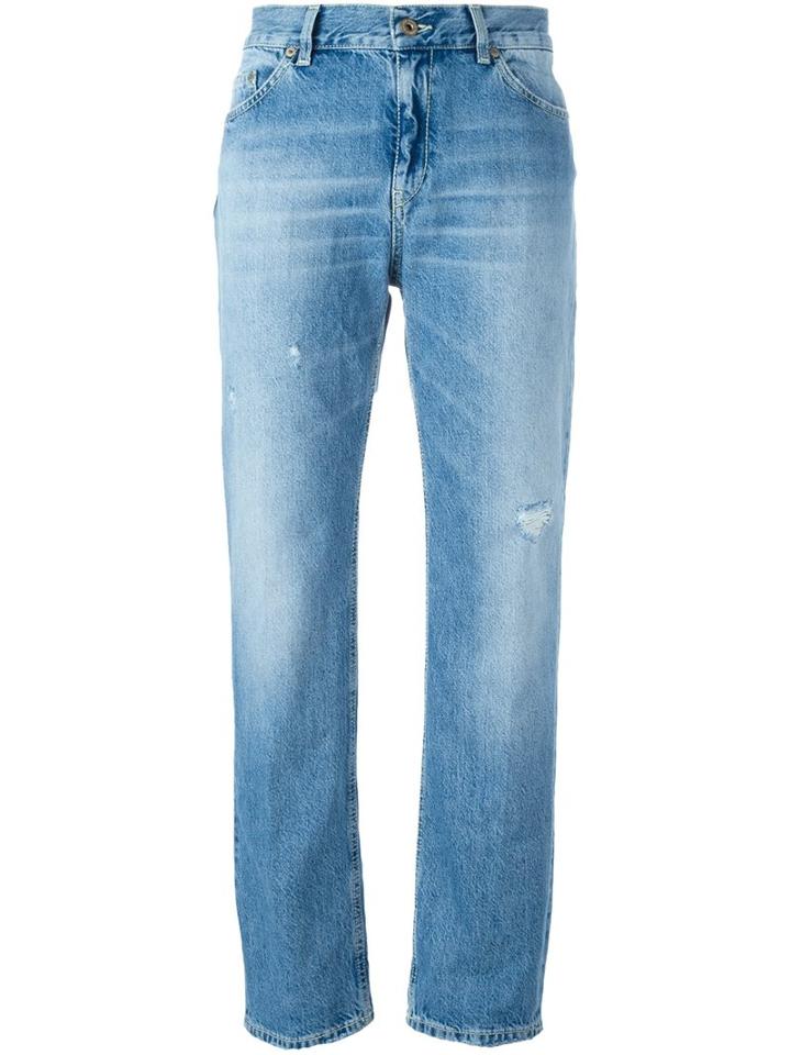 Dondup Boyfriend Jeans, Women's, Size: 30, Blue, Cotton/polyester