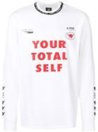 Kappa 'your Total Self' Print T-shirt - White