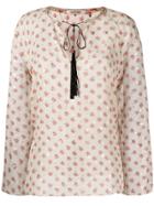 Dorothee Schumacher Printed Fil Coupé Blouse - Neutrals