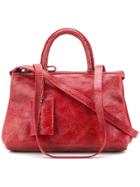Marsèll Distressed Texture Tote Bag - Red