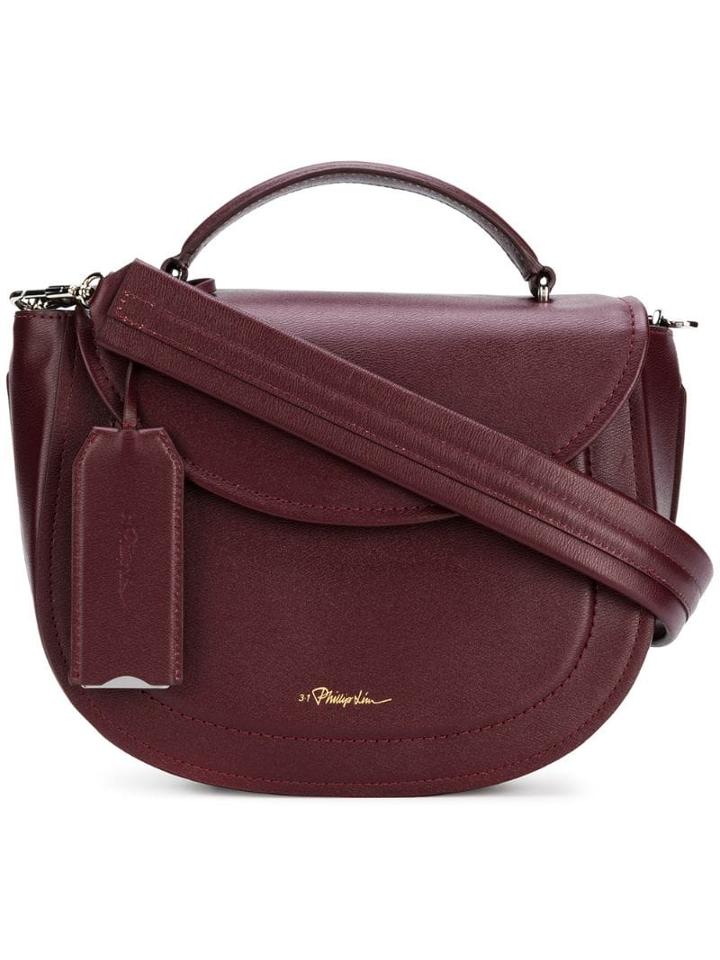 3.1 Phillip Lim Hudson Top Handle Satchel - Red