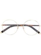 Retrosuperfuture Numero 33 Round Frame Glasses - Metallic