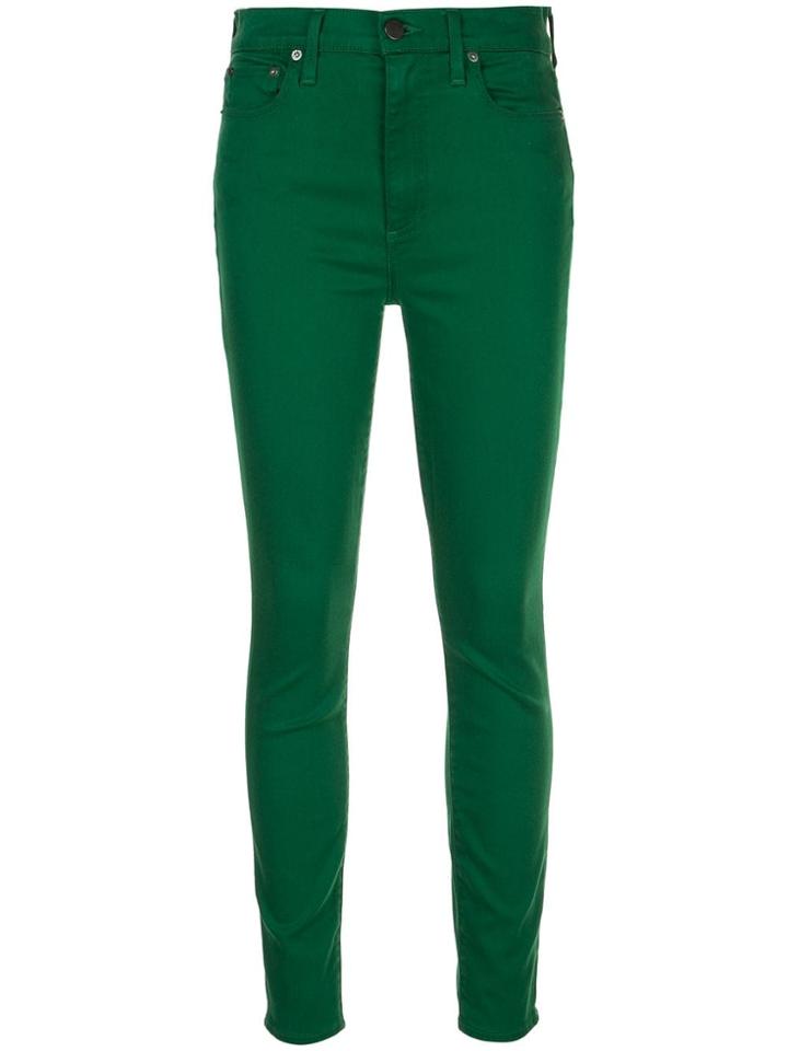 Alice+olivia Good High Rise Skinny - Green