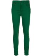 Alice+olivia Good High Rise Skinny - Green
