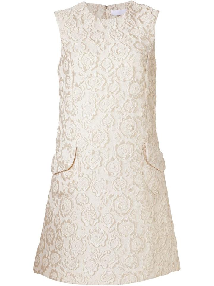 Co Floral Jacquard Dress