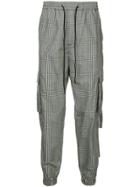 Juun.j Plaid Trousers - Grey