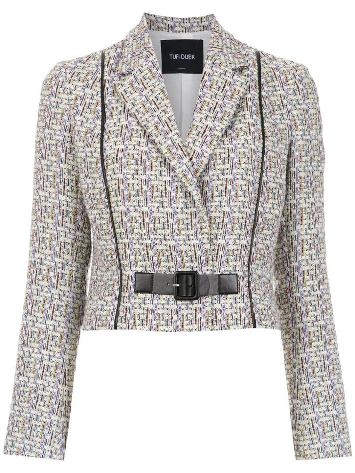 Tufi Duek Wrap Style Jacket - Multicolour
