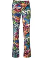 Ultràchic 'library' Print Flared Trousers