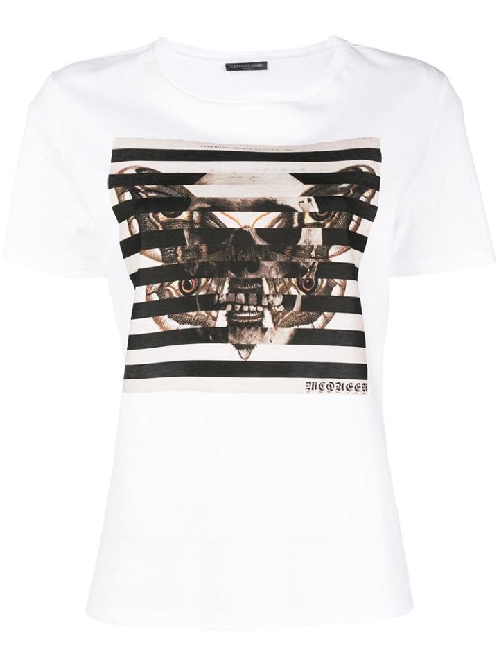 Alexander Mcqueen Graphic Print T-shirt - White