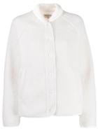 Ymc Faux-shearling Jacket - White