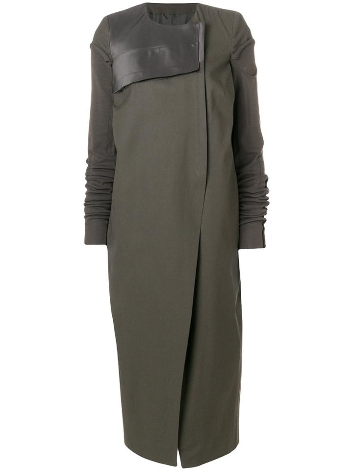 Rick Owens Cocoon Coat - Green