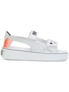 Puma X Sophia Webster Open Toe Strap Sneakers - White