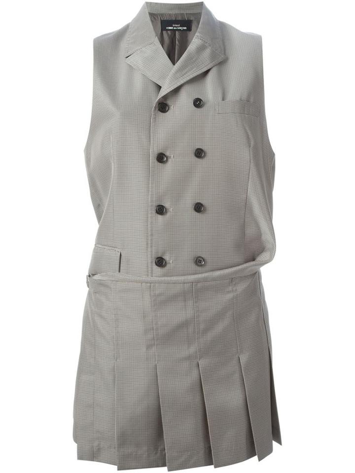 Comme Des Garcons Vintage Sleeveless Double Breasted Jacket