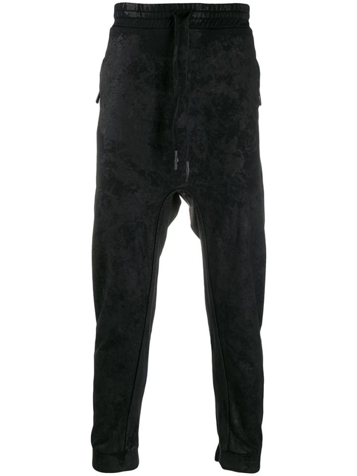 11 By Boris Bidjan Saberi Dye Waxed Trousers - Black