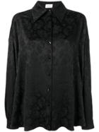 Magda Butrym Floral Shirt - Black