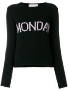 Alberta Ferretti Monday Jumper - Black