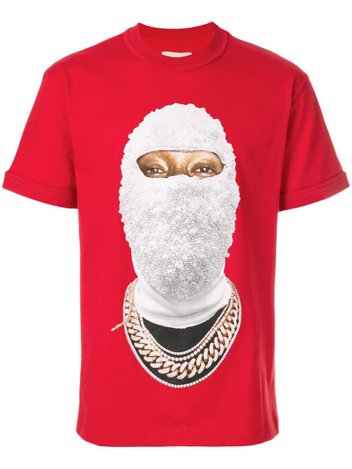 Ih Nom Uh Nit Future Print T-shirt - Red