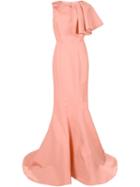Christian Siriano Trumpet Evening Gown