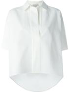 Lanvin Oversized Shirt, Women's, Size: 42, Nude/neutrals, Cotton/polyester