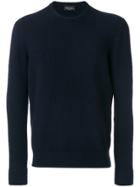 Roberto Collina Crew Neck Sweater - Blue