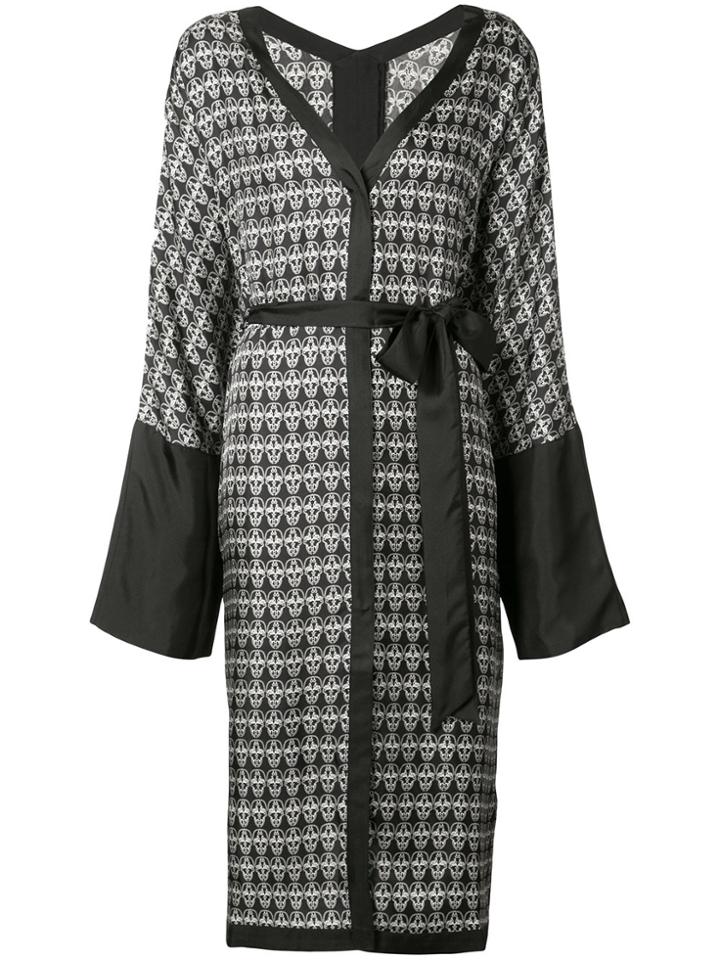 Thomas Wylde Loosestrife Kimono - Black