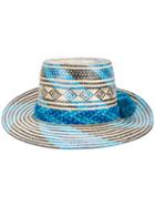 Yosuzi - Marea Hat - Women - Straw - One Size, Blue, Straw