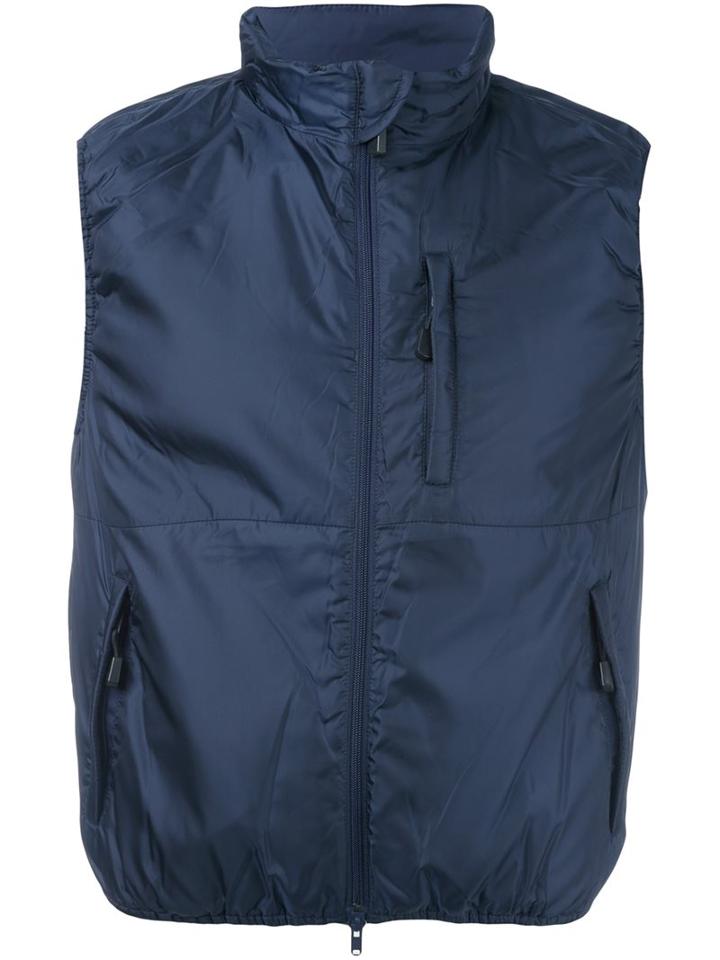 Aspesi 'jil' Padded Vest, Men's, Size: Medium, Blue, Polyamide/polyester