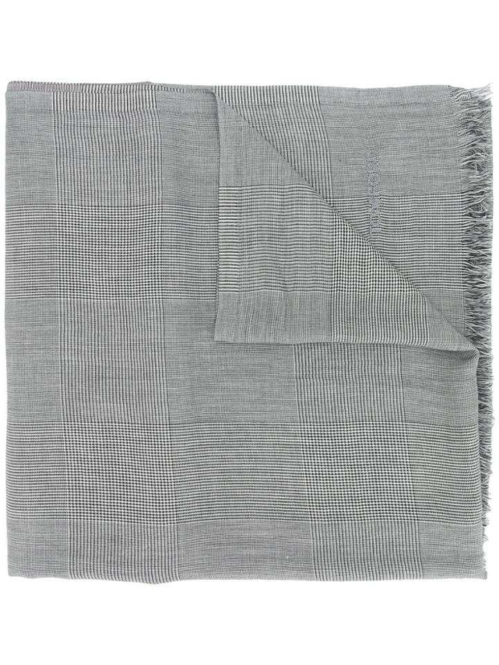 Tom Ford Frayed Scarf - Grey