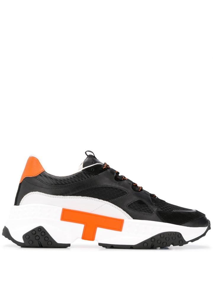 Tod's Active Lace-up Sneakers - Black