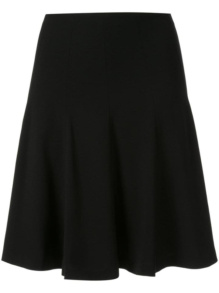 Paule Ka Flared Mini Skirt - Black