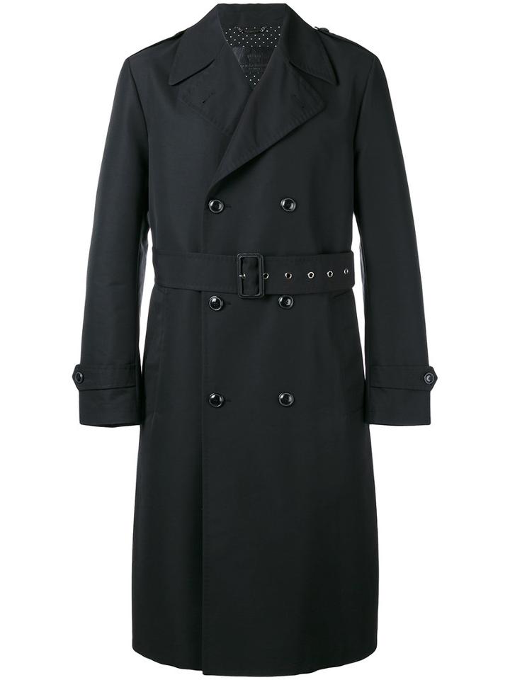 Dolce & Gabbana - Trench Coat - Men - Cotton/polyamide/polyester - 50, Black, Cotton/polyamide/polyester