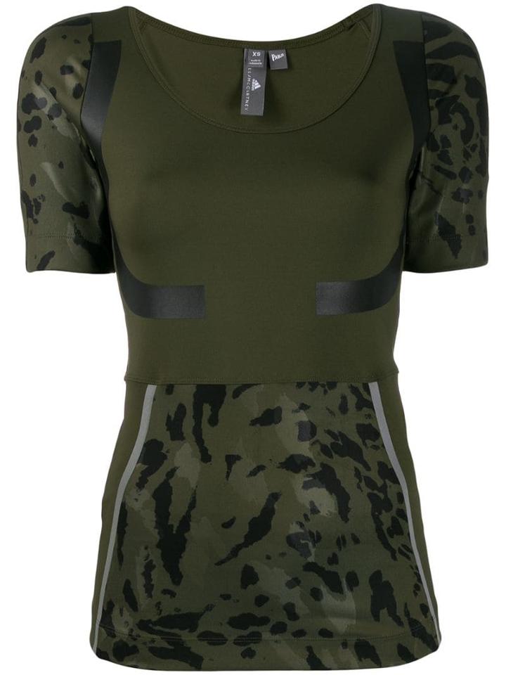 Adidas By Stella Mccartney Run Tee - Green