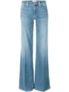 Hudson Flared Jeans, Women's, Size: 24, Blue, Cotton/spandex/elastane