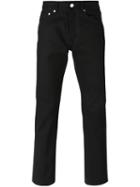 Givenchy Classic Slim Jeans, Men's, Size: 30, Black, Cotton/lamb Skin