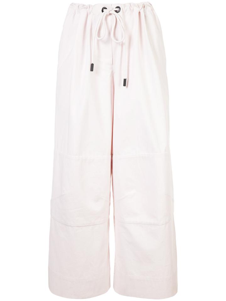 Osklen Super Wide Trousers - Pink & Purple