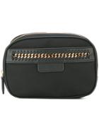 Stella Mccartney - Chain Make-up Bag - Women - Leather/polyester/metal (other) - One Size, Black, Leather/polyester/metal (other)