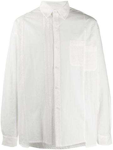 Joe Chia Asymmetric Hem Shirt - White