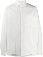 Joe Chia Asymmetric Hem Shirt - White