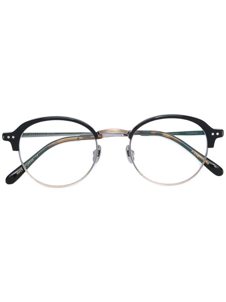 Yellows Plus Round Frame Glasses - Black