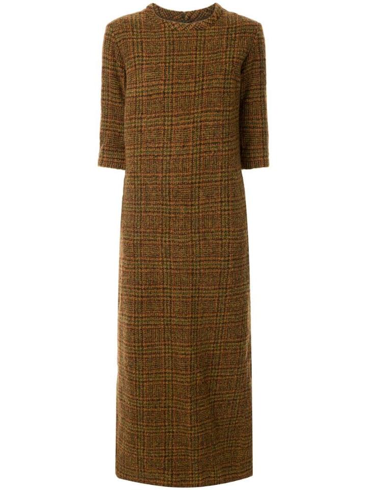 Junya Watanabe Comme Des Garçons Pre-owned Picnic Blanket Dress -
