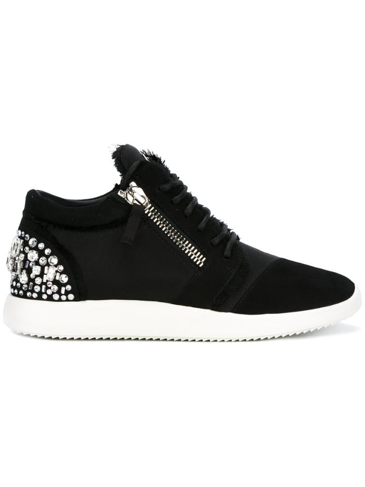 Giuseppe Zanotti Design Melly Low Top Sneakers - Black