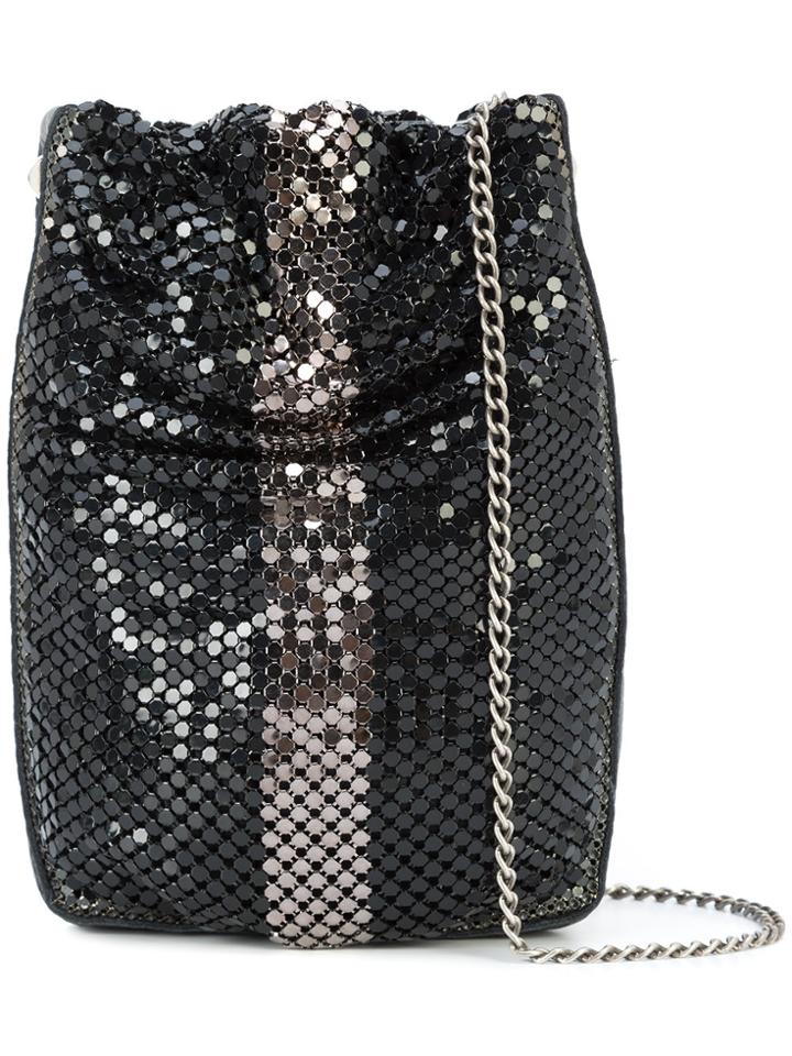 Laura B Box Disco Bag - Black