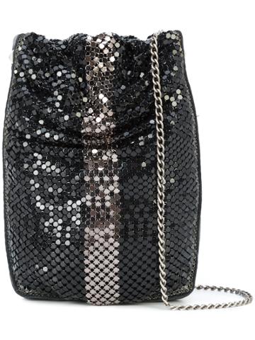 Laura B Box Disco Bag - Black