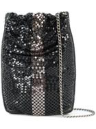 Laura B Box Disco Bag - Black