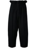 Boboutic - Cropped Trousers - Women - Cotton/viscose - S, Black, Cotton/viscose
