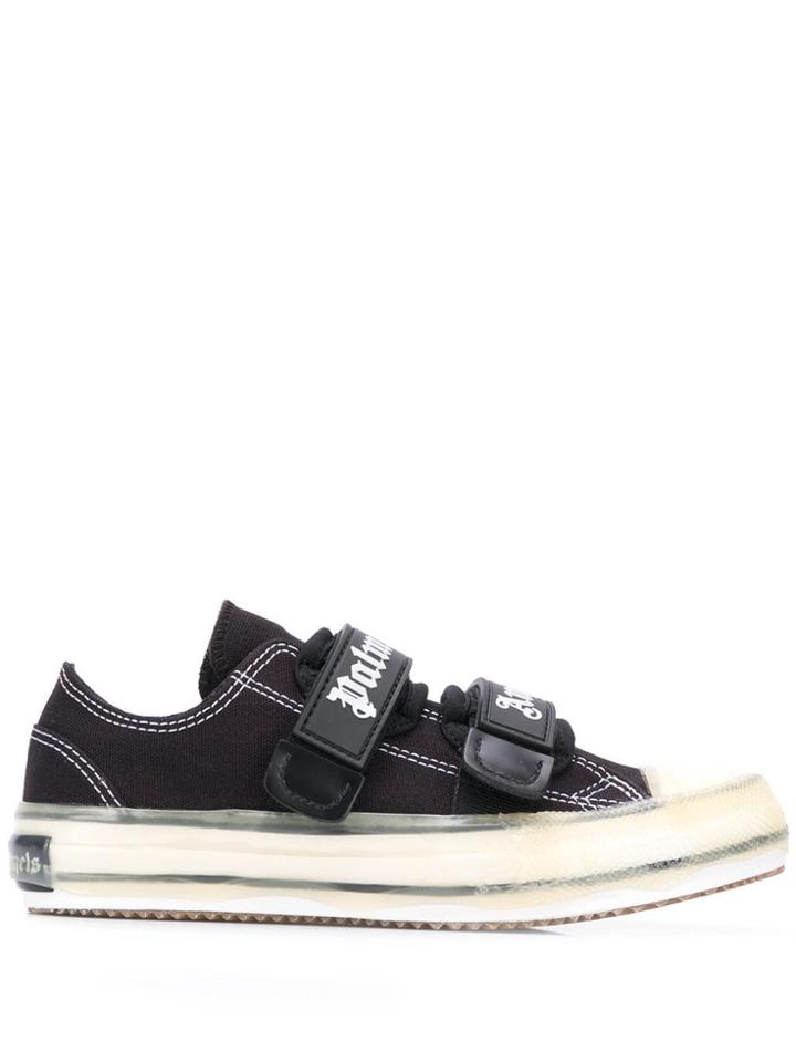Palm Angels Velcro Fastening Sneakers - Black