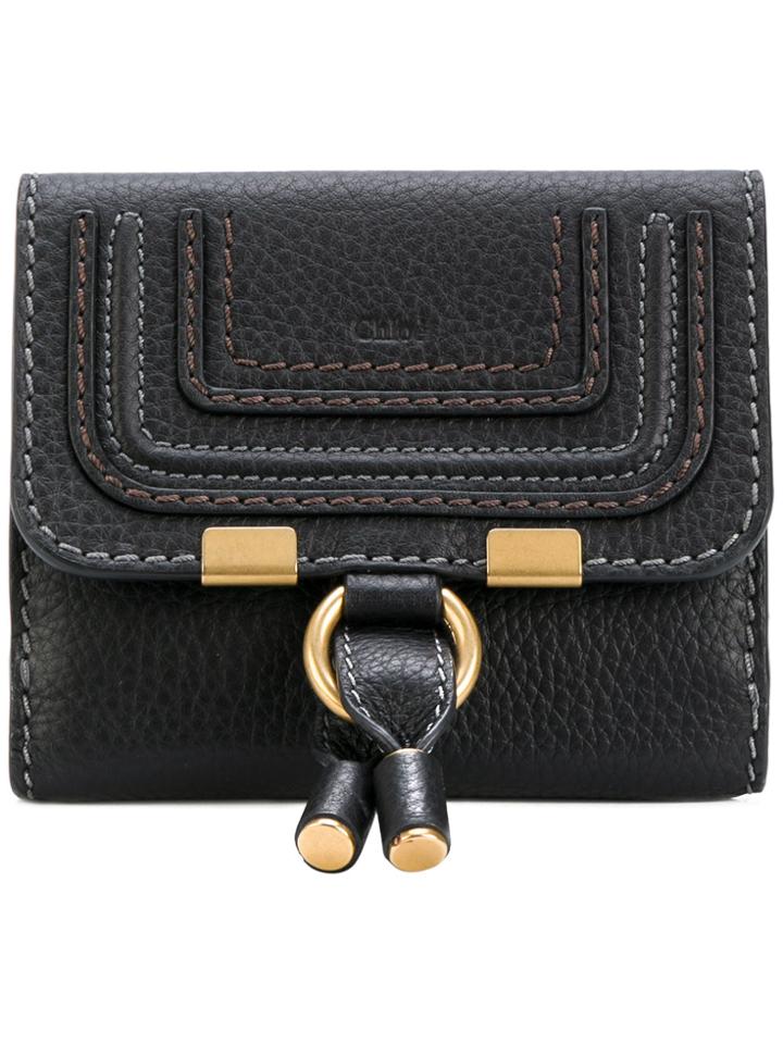 Chloé Marcie Square Wallet - Black