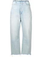 Alexander Wang Frayed Edges Jeans - Blue