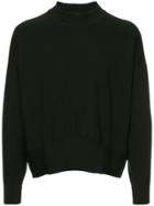 Y-3 High-neck Tech Sweater - Black